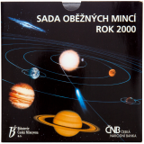 2000 - Sada oběžných mincí ČR - Vesmír