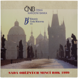 1999 - Sada oběžných mincí ČR - P. Parléř