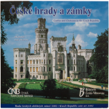 2002 - Sada oběžných mincí ČR  - České hrady a zámky