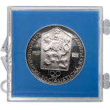 Stříbrná mince 100. výročí 1. máje 1990 proof