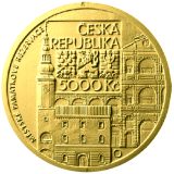 Zlatá mince 5000 Kč 2024 Město Moravská Třebová