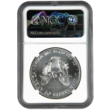 Stříbrná mince, American Silver Eagle 1 Oz 2021, certifikace NGC MS 70