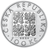 Pamětní stříbrná mince 100 Kč - Nejvyšší státní zastupitelství 2024 Proof