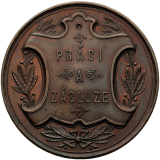 Bronzová medaile - Jubilejní výstava krajinská 1888