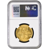 Zlatá medaile 1000. výročí zavraždění sv. Václava 1929 NGC MS 65